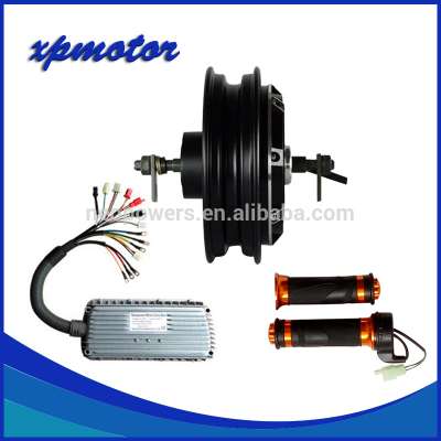 2000W 10inch QS Hub Motor with Controller and Throttle Coversion Kits for electric scooter