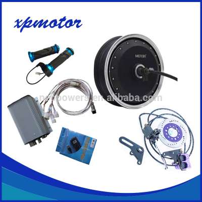 6000W 13inch Electric motorcycle Hub Motor Conversion Kits with Kelly Controller KEB72101